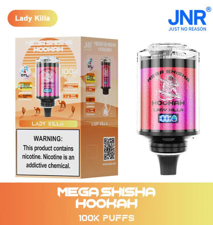 JNR Mega Shisha 100K Puffs